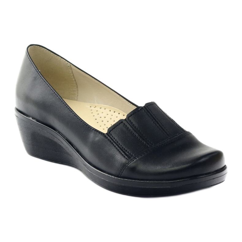 Pumps für Damen Keil Gregors 255 schwarz 1