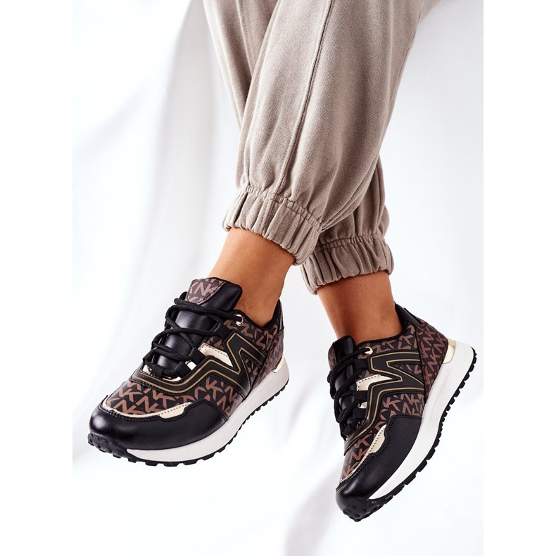 Sportschuhe Sneakers mit Logo Schwarz-Braun Always 1