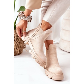 PS1 Warm Booties Jodhpur Stiefel Beige Gute Idee 1