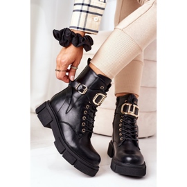 PS1 Warme Arbeiter mit goldener Schnalle Black Maybelle schwarz 1