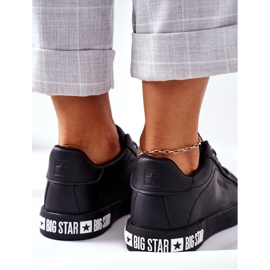 Damen Leder Sneakers Big Star II274030 Schwarz 1