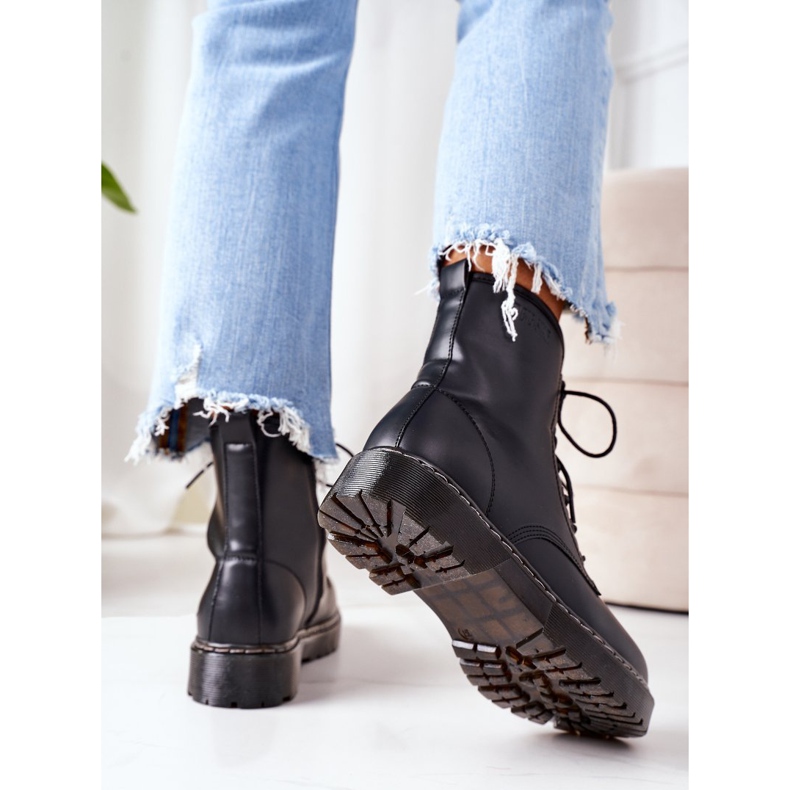 Damen isolierte Workers Big Star II274105 Schwarz 1