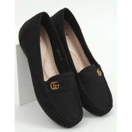 Schwarze Damen Slipper H8192 Negro 1