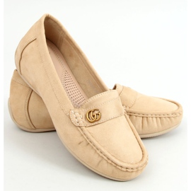 Beige Slipper für Damen H8192 Beis 1