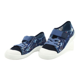 Befado Kinderschuhe 251Y154 navy blau blau 3