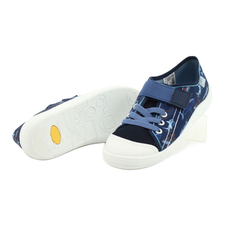Befado Kinderschuhe 251Y154 marineblau blau 4