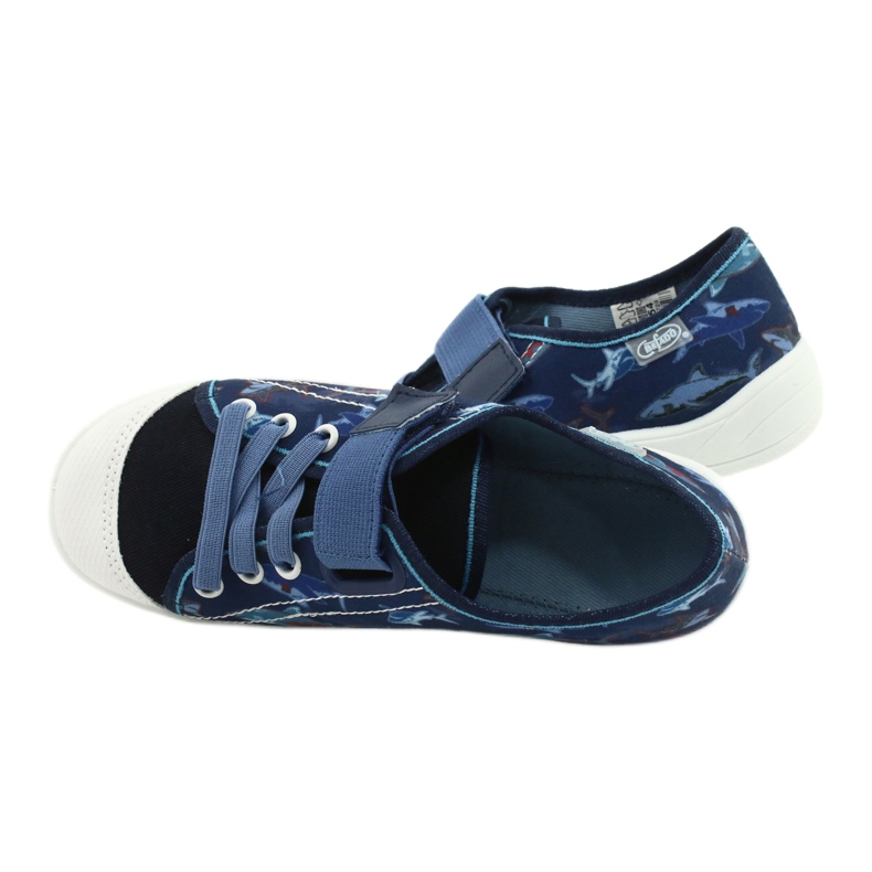 Befado Kinderschuhe 251Y154 marineblau blau 5