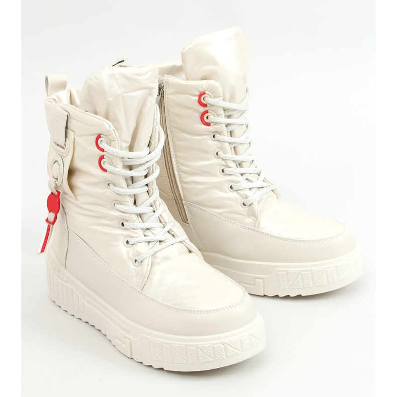 Damen Schneestiefel beige NB509P Beige 1