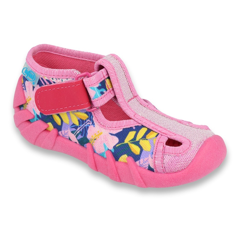 Befado Kinderschuhe 190P097 rosa mehrfarbig 1