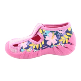 Befado Kinderschuhe 190P097 rosa mehrfarbig 2