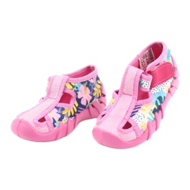 Befado Kinderschuhe 190P097 rosa mehrfarbig 3
