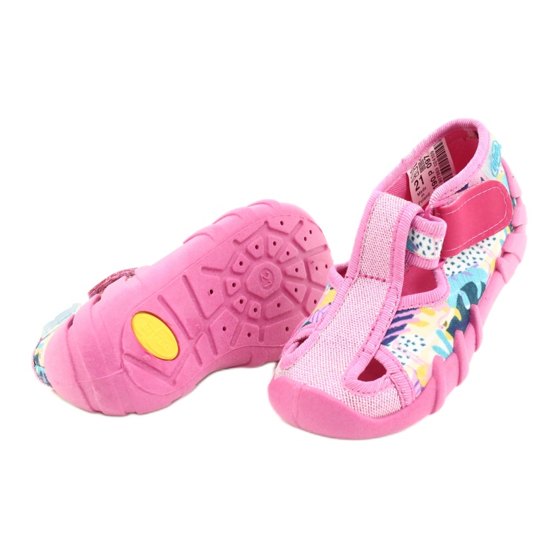 Befado Kinderschuhe 190P097 rosa mehrfarbig 4