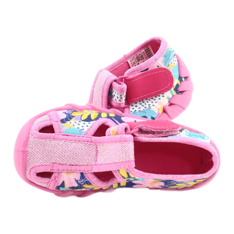 Befado Kinderschuhe 190P097 rosa mehrfarbig 5