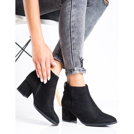 Klassische schwarze VINCEZA Stiefel 2