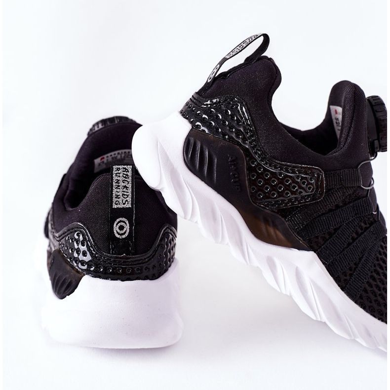 Sportschuhe für Kinder mit ABCKIDS-Knopf Schwarz 1