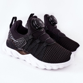 Sportschuhe für Kinder mit ABCKIDS-Knopf Schwarz 2