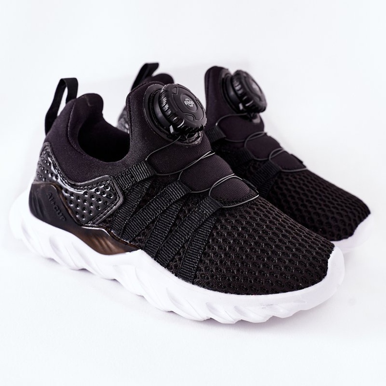 Sportschuhe für Kinder mit ABCKIDS-Knopf Schwarz 2