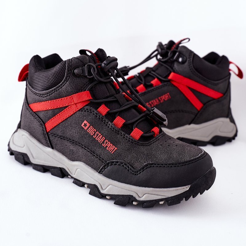 Kinder Trekkingschuhe Big Star GG374046 Schwarz 1