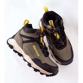 Kinder Trekkingschuhe Big Star GG374047 Khaki grün 1