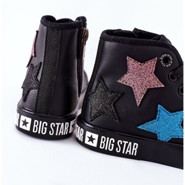 Hohe Sneakers für Kinder mit Reißverschluss Big Star II374028 Schwarz mehrfarbig 1