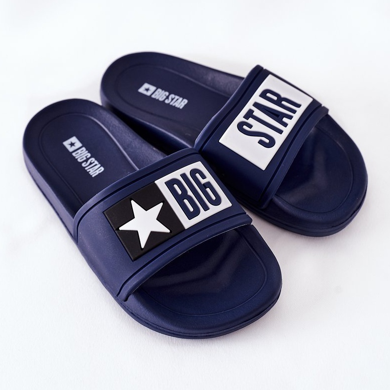 Kinderhausschuhe Big Star DD374152 Marineblau 2