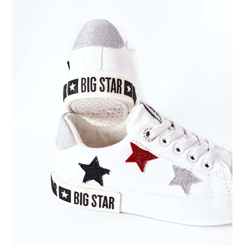 Kinder Leder Sneaker Big Star II374032 Weiß 1