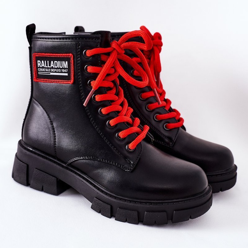 S.Barski Kinder Warme Stiefel Schwarz Fincastle 2