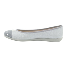 Befado Jugendballerinas 309Q017 Silber silber- 2