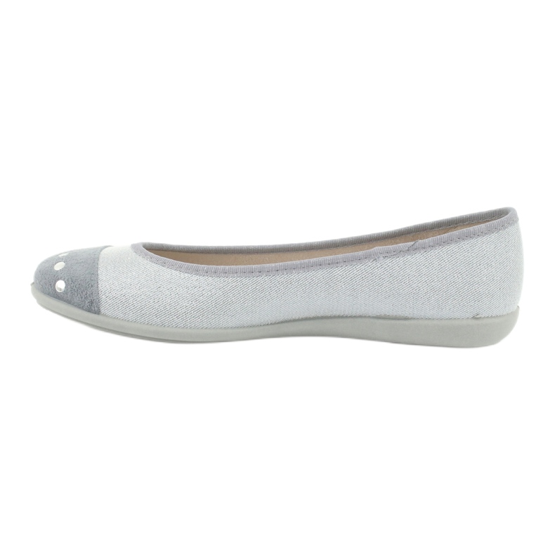 Befado Jugendballerinas 309Q017 Silber silber- 2