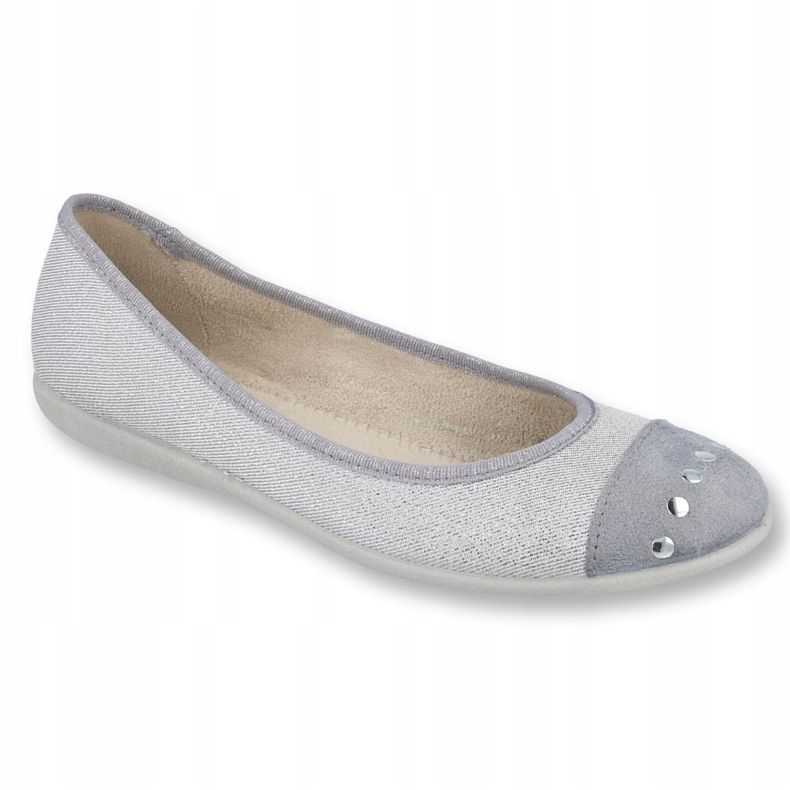 Befado Jugendballerinas 309Q017 Silber silber- 1