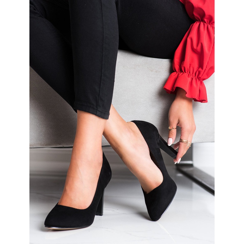 Sabatina Klassische Pumps mit hohen Absätzen schwarz 1