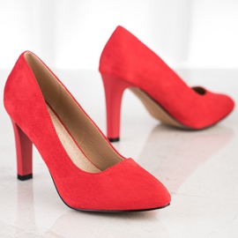 Sabatina Klassische Pumps mit hohen Absätzen rot 2