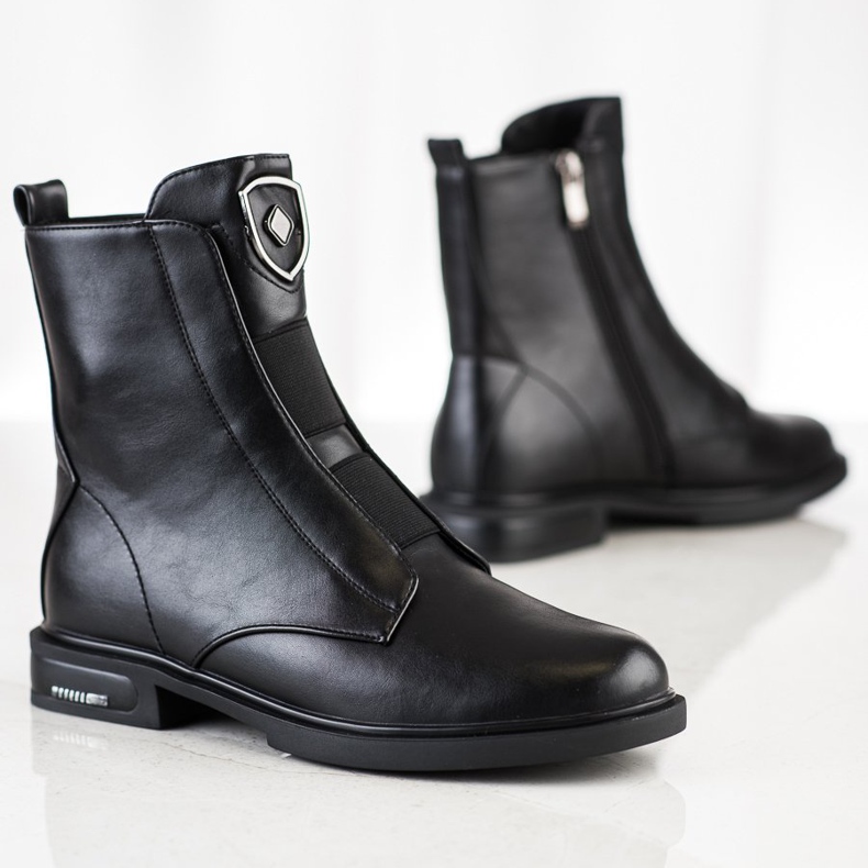 Filippo Modische Stiefel mit Isolierung schwarz 1