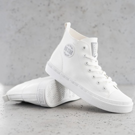 Damen Big Star GG274016 Sneakers weiß 1