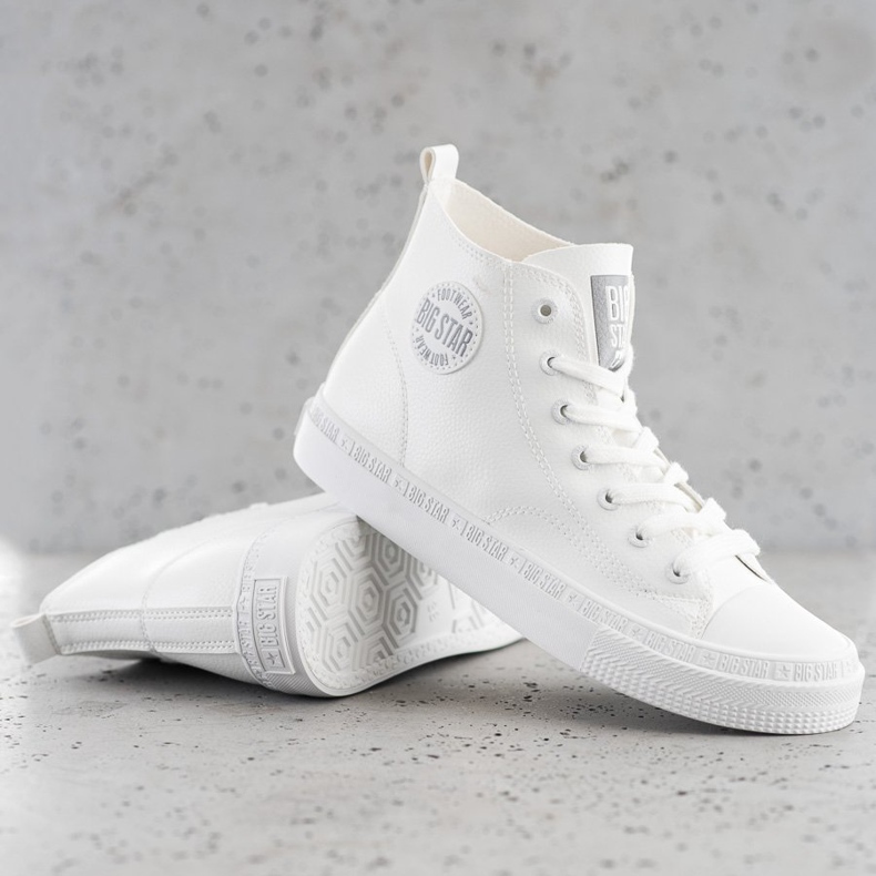 Damen Big Star GG274016 Sneakers weiß 1