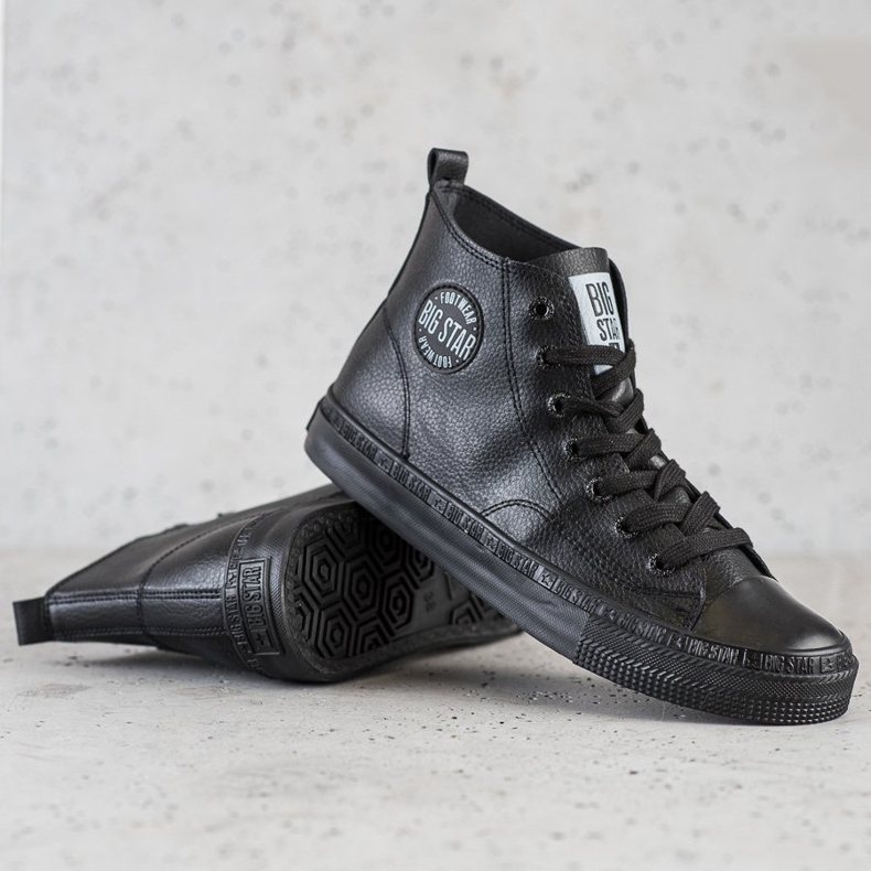 Damen Big Star GG274015 Turnschuhe schwarz 1