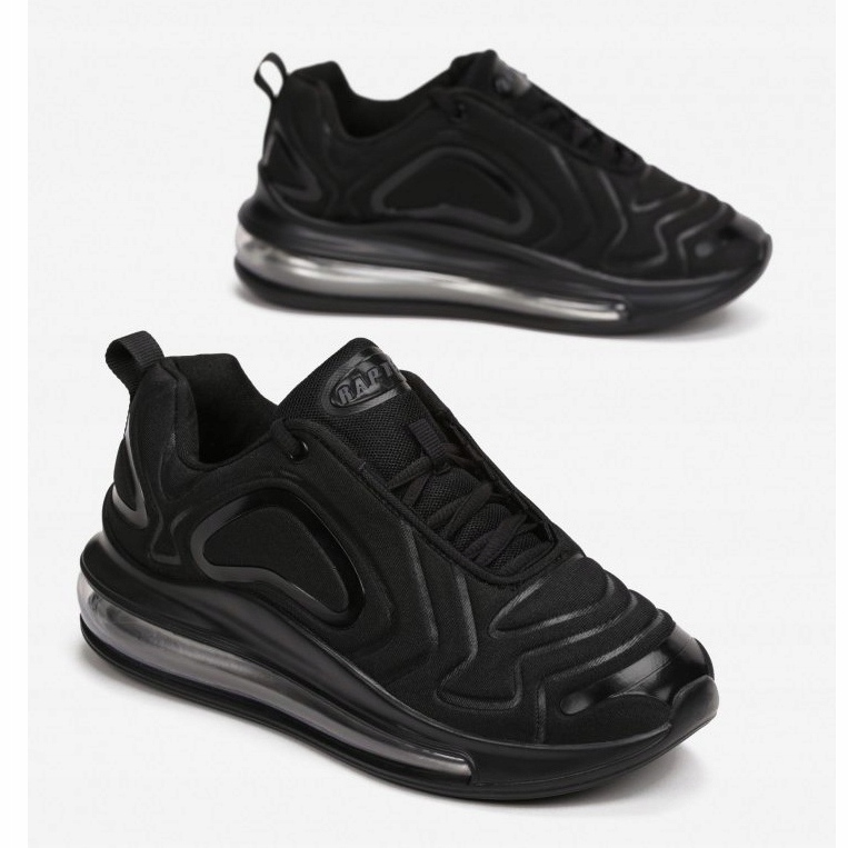 Damen Sportschuhe Sneakers Schwarz Rapter 1