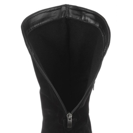 Olivier Schwarze Agnes isolierte Stiefel 5