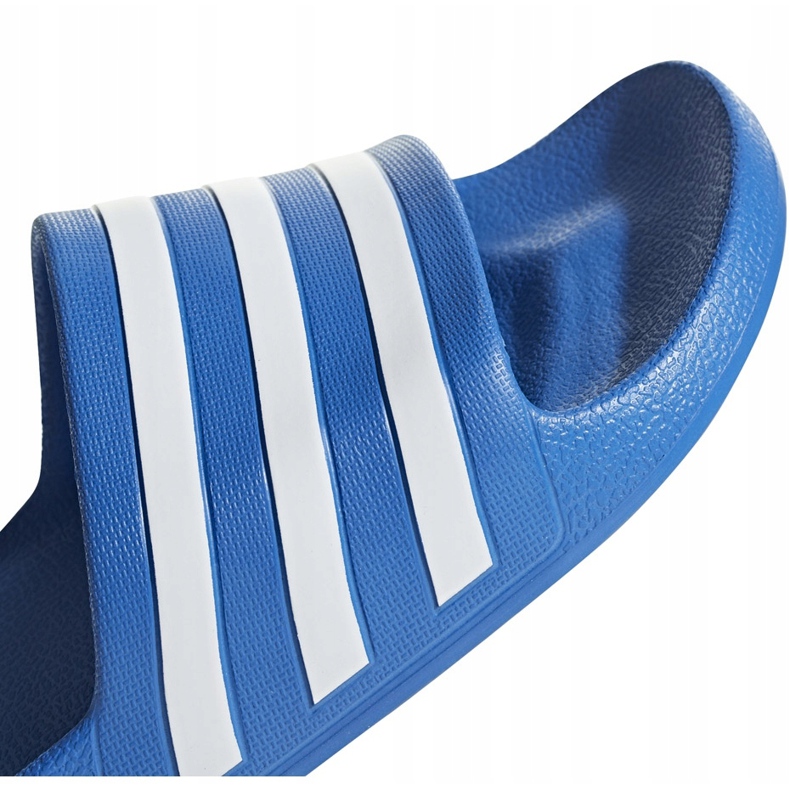 Adidas Adilette Aqua F35541 Hausschuhe weiß blau 4