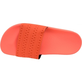 Adidas Adilette Slides BY9905 Hausschuhe rot orange 2