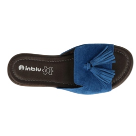 Inblu Hausschuhe Damenschuhe 158D150 blau 2