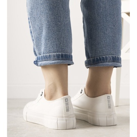 Weiße Big Star Damen Gooby Sneakers 2