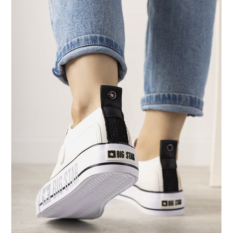 Alexa weiße Big Star Damen-Sneaker 1