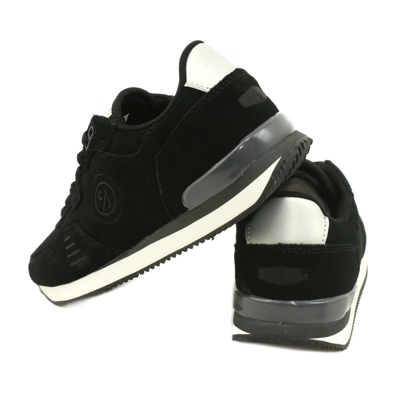 Cross Jeans Frauen Sportschuhe Kreuz Jeans Black II2R4028C schwarz 4