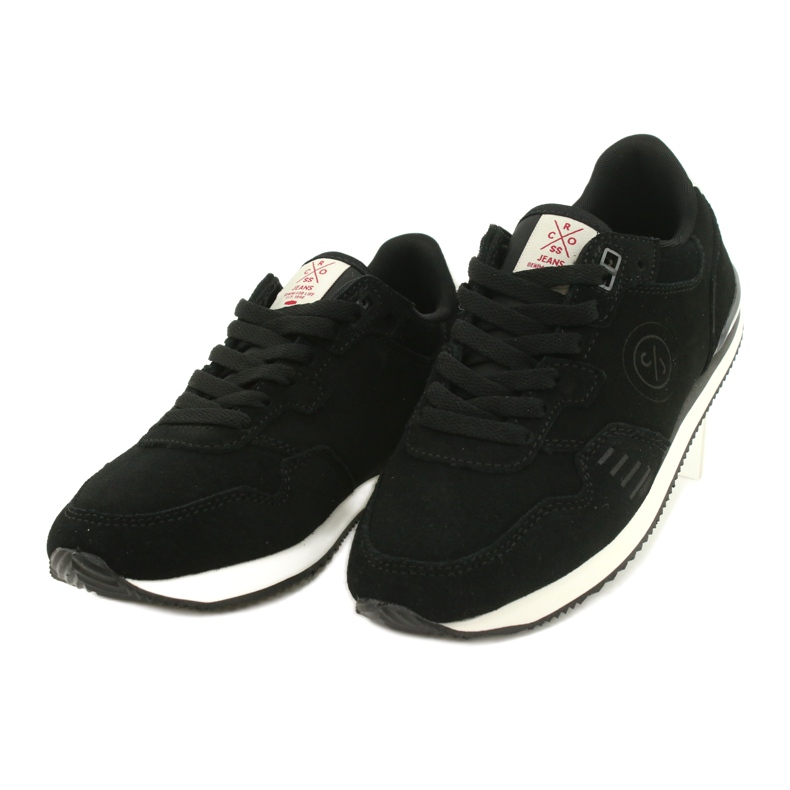 Cross Jeans Frauen Sportschuhe Kreuz Jeans Black II2R4028C schwarz 2
