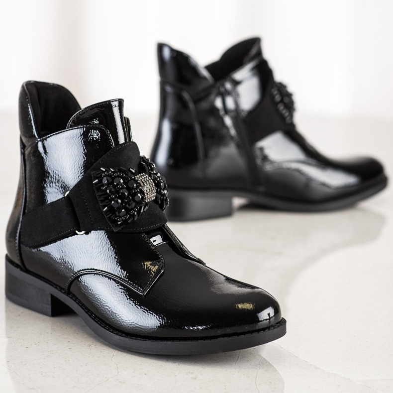 S. BARSKI Elegante S.BARSKI Stiefel schwarz 1