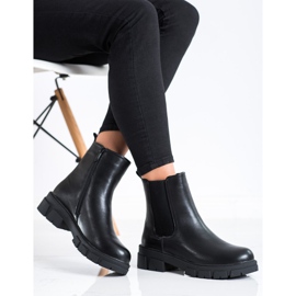 S. BARSKI S.BARSKI Plateaustiefel schwarz 2