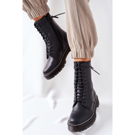 S.Barski Corydon Damen Workers Stiefel in Schwarz 2