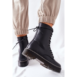 S.Barski Corydon Damen Workers Stiefel in Schwarz 1