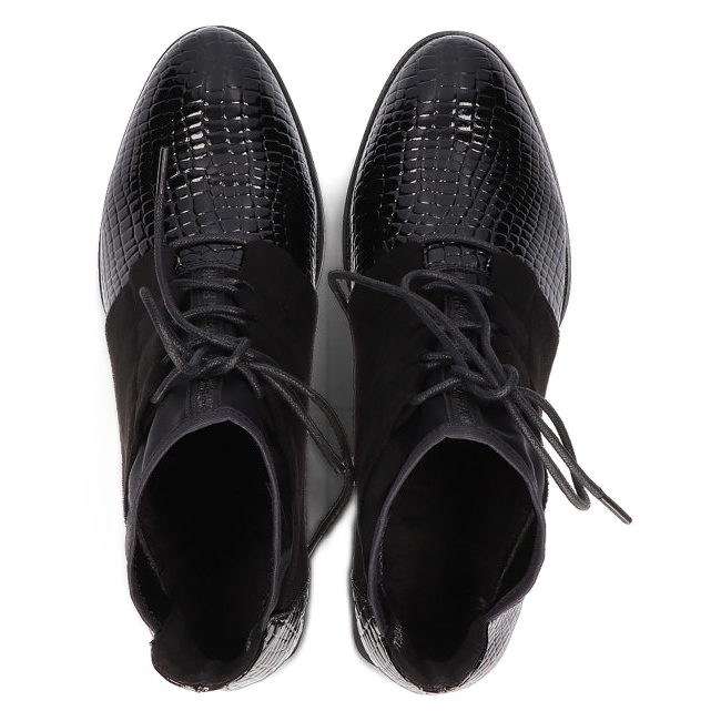 Damenstiefel Leder Filippo Schwarz DBT3034 / 21 BK 4